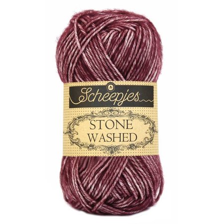 Scheepjes Stone Washed 810 - Garnet