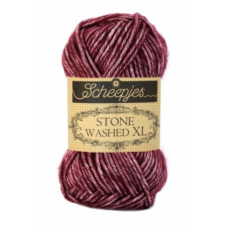 Scheepjes Stone Washed XL 850 - Garnet