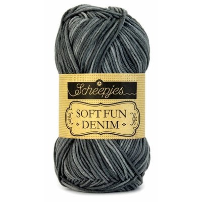 Scheepjes Softfun denim 502 - donkergrijs