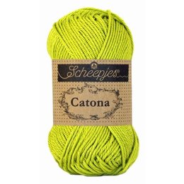 Scheepjes Catona 25 gram - 245 - Green Yellow