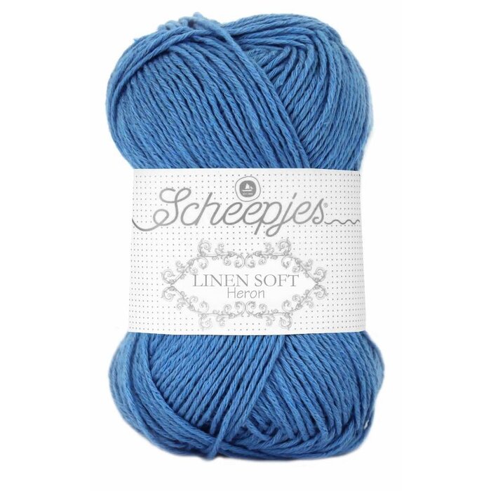 Scheepjes Linen Soft 615 - blauw (uitlopend)
