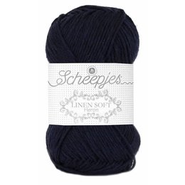 Scheepjes Linen Soft 621 - donkerblauw