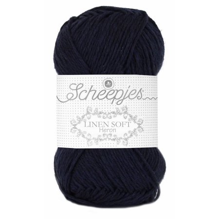 Scheepjes Linen Soft 621 - donkerblauw