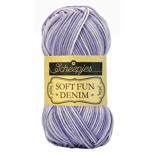 Scheepjes Softfun denim 512 - lavendel