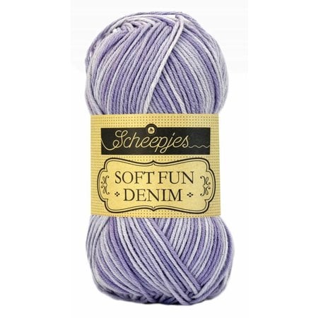 Scheepjes Softfun denim 512 - lavendel