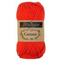 Scheepjes Catona 50 - 115 - Hot Red