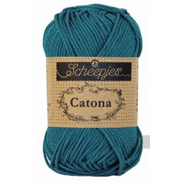 Scheepjes Catona 50 - 400 - Petrol Blue