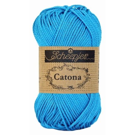 Scheepjes Catona 50 - 146 - Vivid Blue