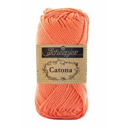 Scheepjes Catona 25 gram - 410 - Rich Coral