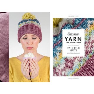 Scheepjes AP Yarn afterparty 07 Fair Isle hoed