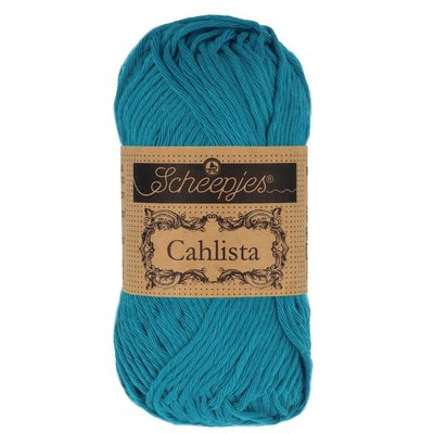 Scheepjes Cahlista 400 - Petrol Blue