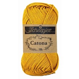 Scheepjes Catona 10 gram - 249 - Saffron
