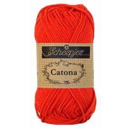 Scheepjes Catona 10 gram - 115 - Hot Red