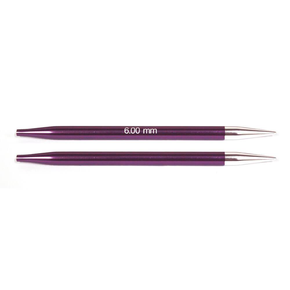 KnitPro Nova Metal - cserélhető fém körkötőtű fej - 3-6mm KnitPro Nova Metal - cserélhető fém körkötőtű fej - 3-6mm