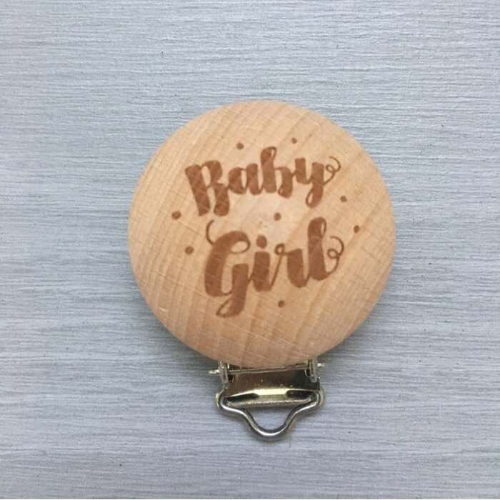 Speenclip "Baby Girl"