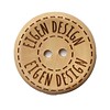 Houten knoop - Eigen design - 20 mm