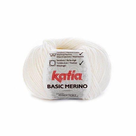 Katia Basic Merino 01 - wit