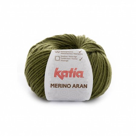 Katia Merino Aran 70 - groen