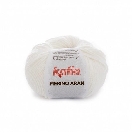 Katia Merino Aran 3 - ecru