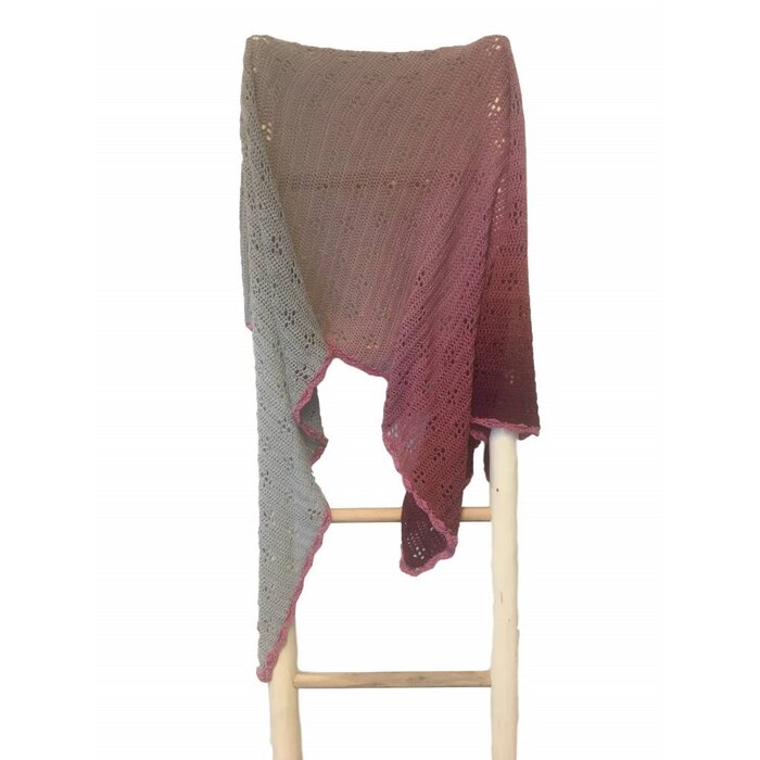 Haakpakket: Field of Flowers shawl