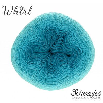 Scheepjes Whirl Ombré 559 -Turquoise Turntable