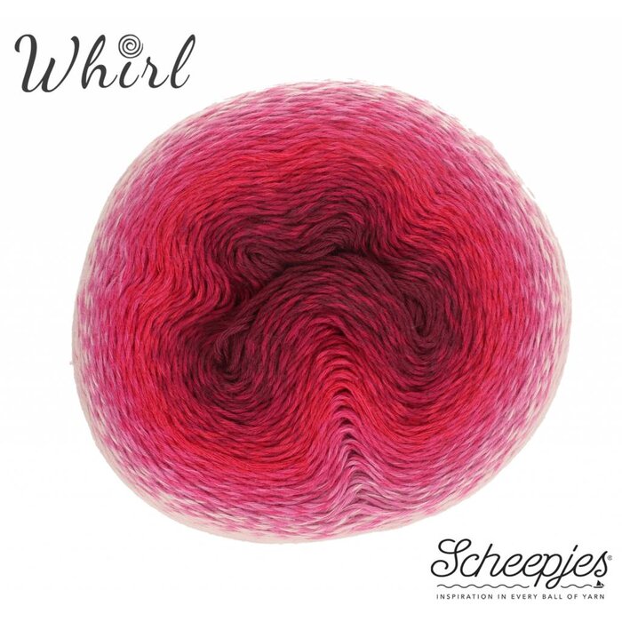 Scheepjes Whirl Ombré 555 - Forbidden Fuchsia