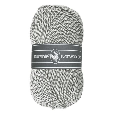 Durable Norwool Plus M004 - wit/grijs