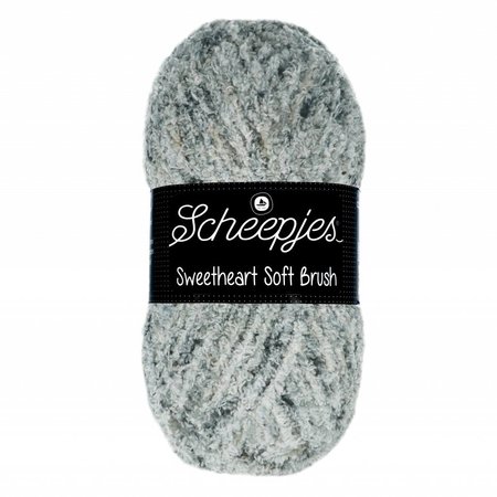 Scheepjes Sweetheart Soft Brush 528 - grijs