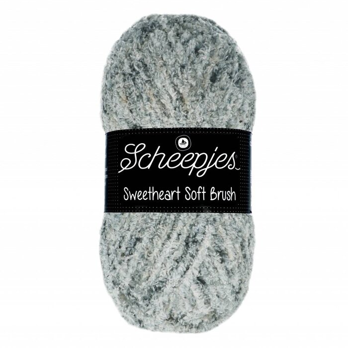 Scheepjes Sweetheart Soft Brush 528 - grijs