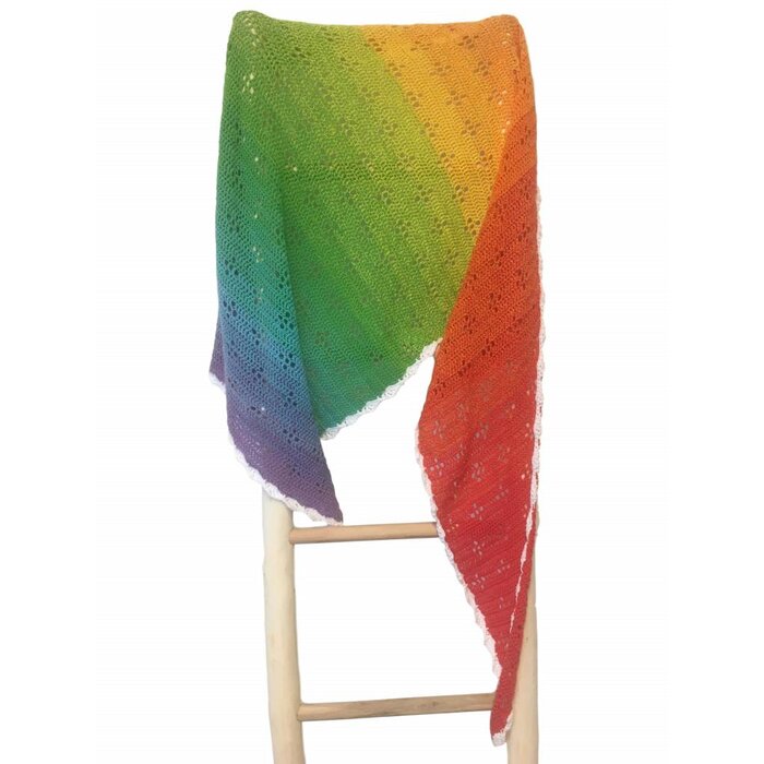 Caro's Atelier Fields of Flowers shawl patroon