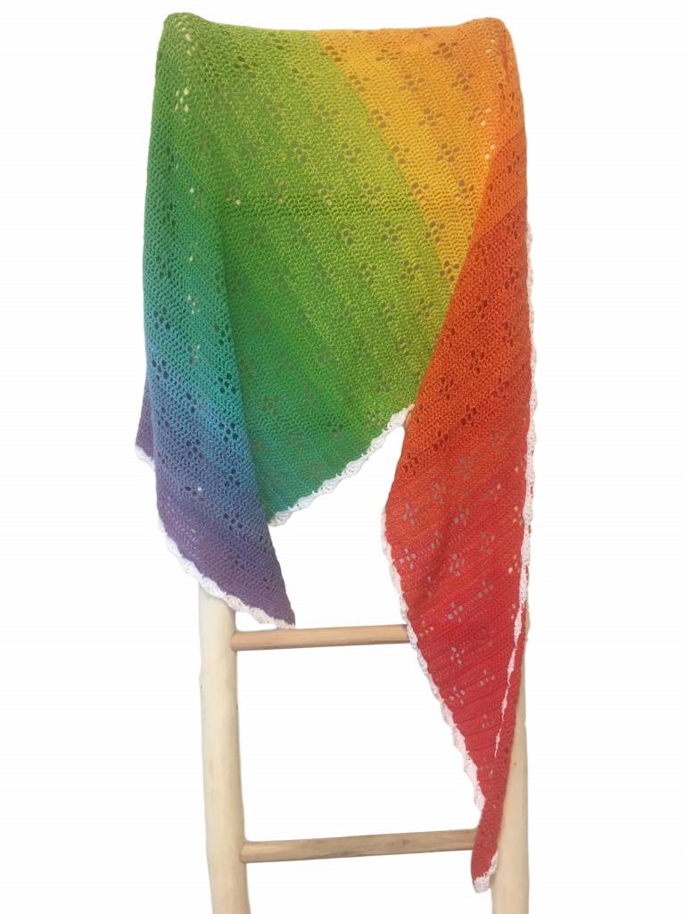 Caro's Atelier Fields of Flowers shawl patroon