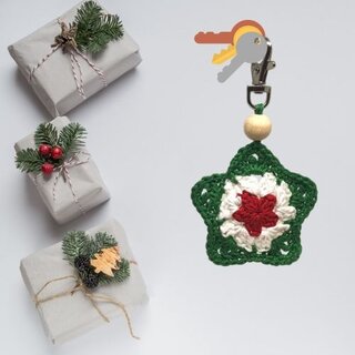 Garenpakket: Kerstster hanger