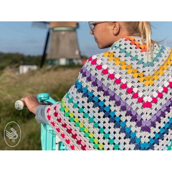 Durable Haakpatroon Only Love Omslagdoek