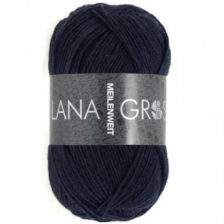 Lana Grossa Meilenweit 1141 - donkerblauw