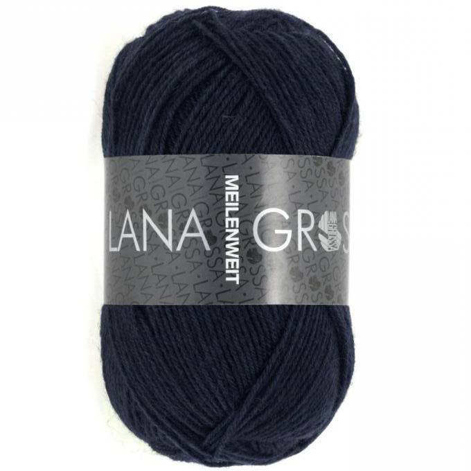 Lana Grossa Meilenweit 1141 - donkerblauw