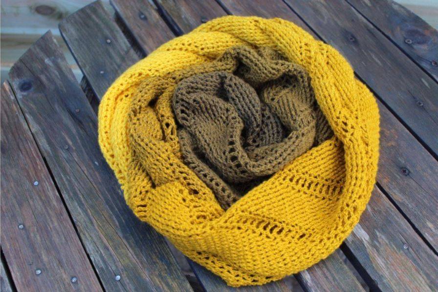 Scheepjes Haakpatroon Brick Roads Shawl