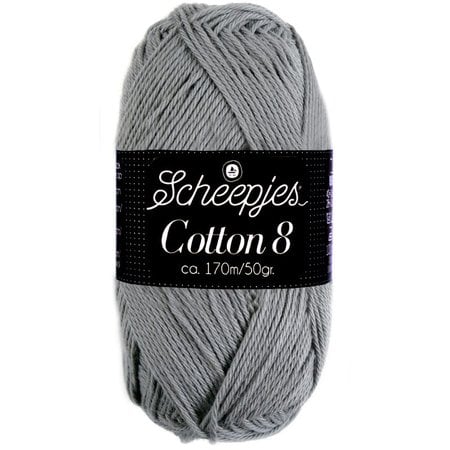 Scheepjes Cotton 8 - 710 - grijs