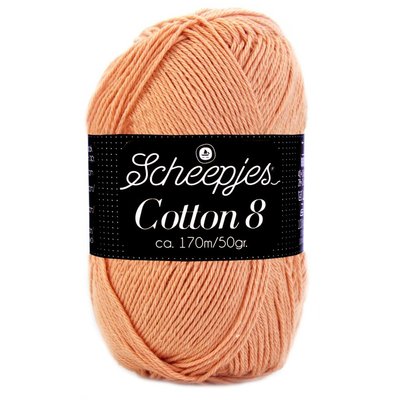Scheepjes Cotton 8 - 649 - poederroze
