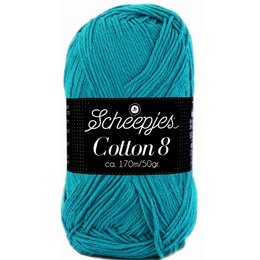 Scheepjes Cotton 8 - 724 - petrol