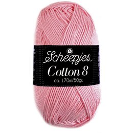 Scheepjes Cotton 8 - 654 - licht roze