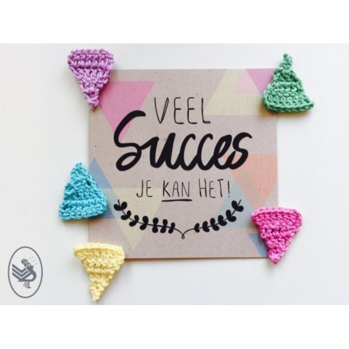 Durable Haakpatroon Mini Vlaggetjes