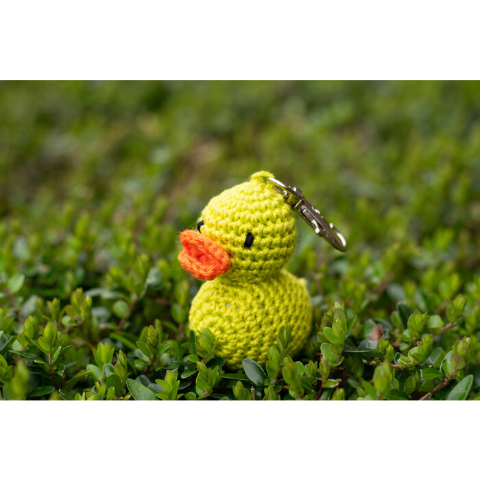 Caro's Atelier Mini haakpakket: Sleutelhanger Mavis DucKEY