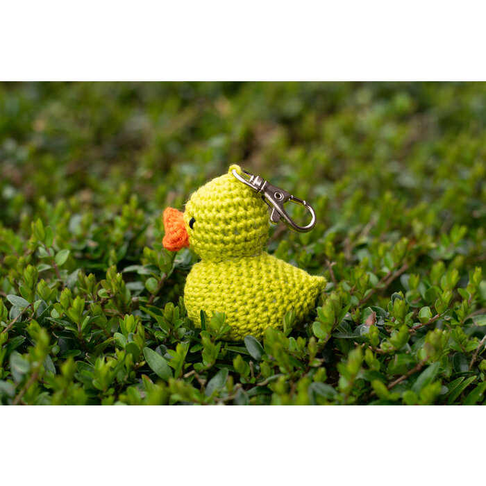 Caro's Atelier Mini haakpakket: Sleutelhanger Mavis DucKEY