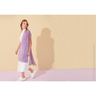 Lana Grossa Haakpakket: Sjaal Ecopuno Lookbook (6-16)