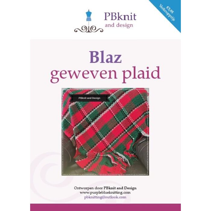 Patroon weefdeken "Blaz" (digitaal)
