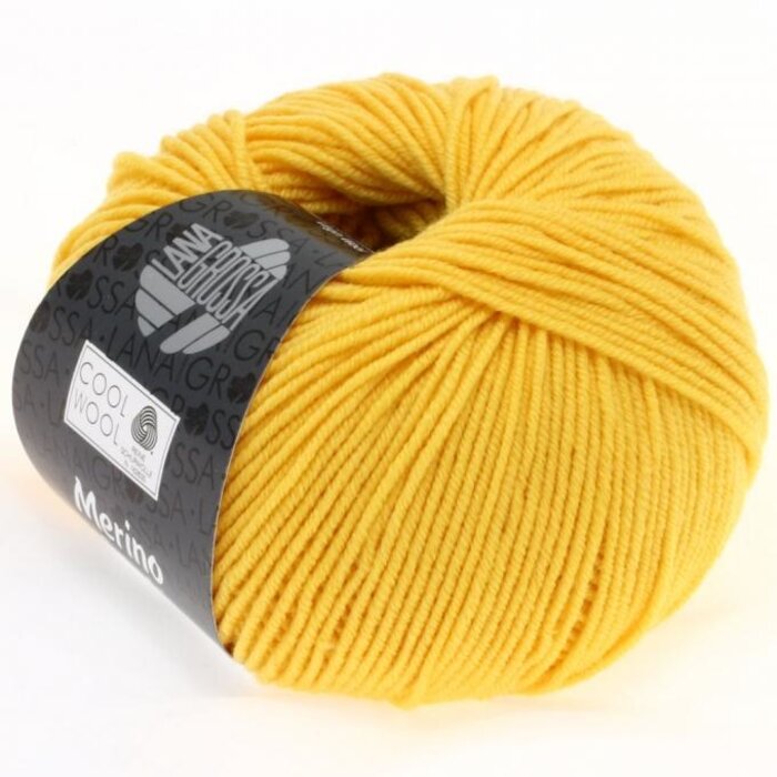 Lana Grossa Cool Wool 419 - Geel