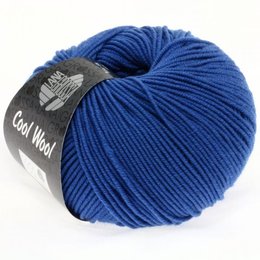 Lana Grossa Cool Wool 555 - Kobaltblauw