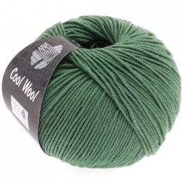 Lana Grossa Cool Wool 2021 - Donker grijsgroen