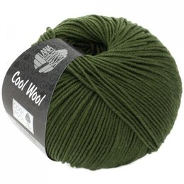 Lana Grossa Cool Wool 2042 - Donker olijf