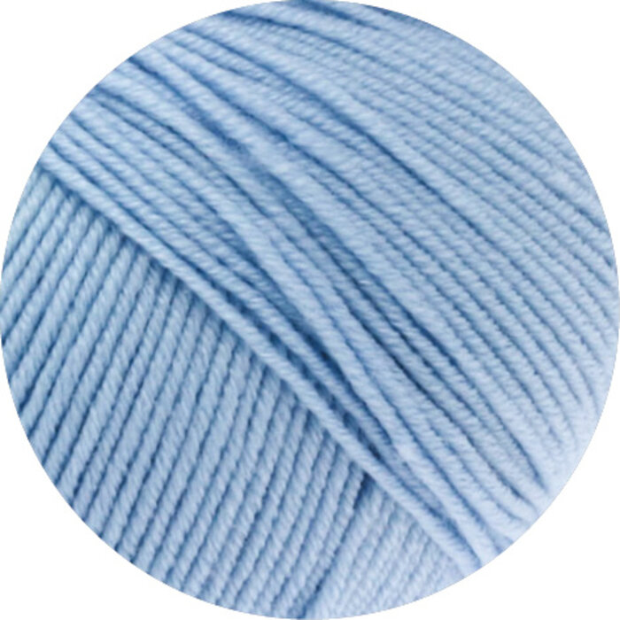 Lana Grossa Cool Wool 430 - Lichtblauw